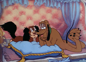 Gif animé amour coeur et rose rouge